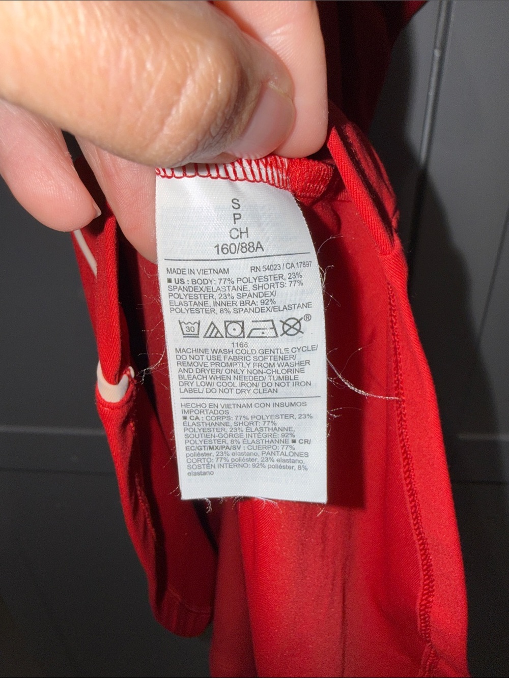 Old Navy Red Active Racerback Tank - Picture 5 of 6